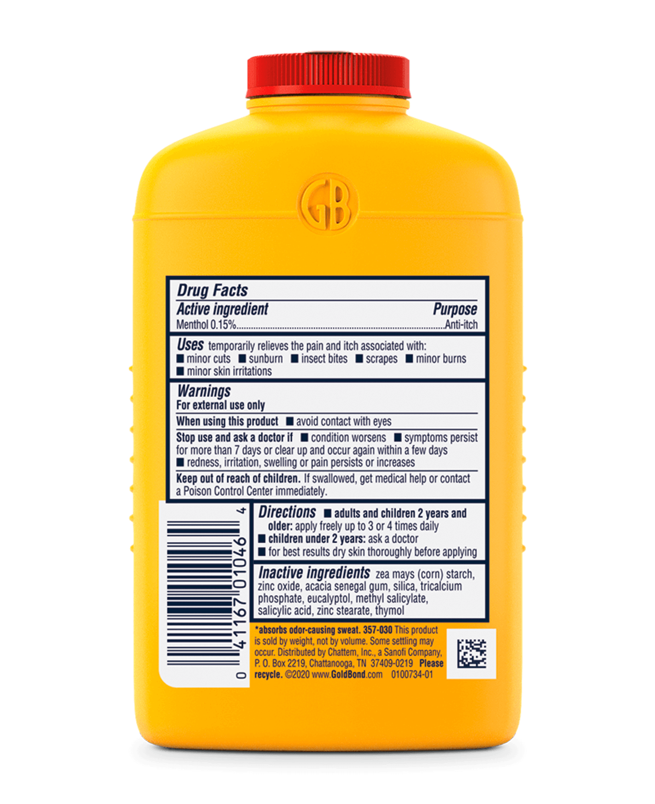 Medicated Original Strength Body Powder Gold Bond®